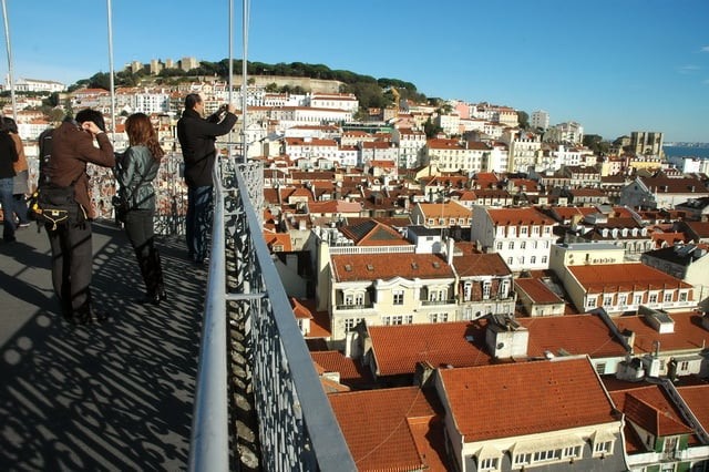 Horários e preços do Elevador Santa Justa