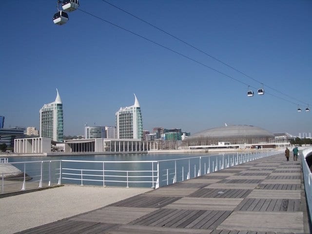 Parque das Nações em Lisboa