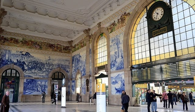 Estação de São Bento no Porto