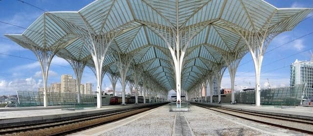 Estação Oriente em Lisboa