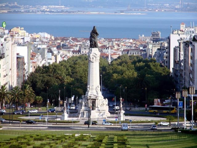 Parque Eduardo VII em Lisboa