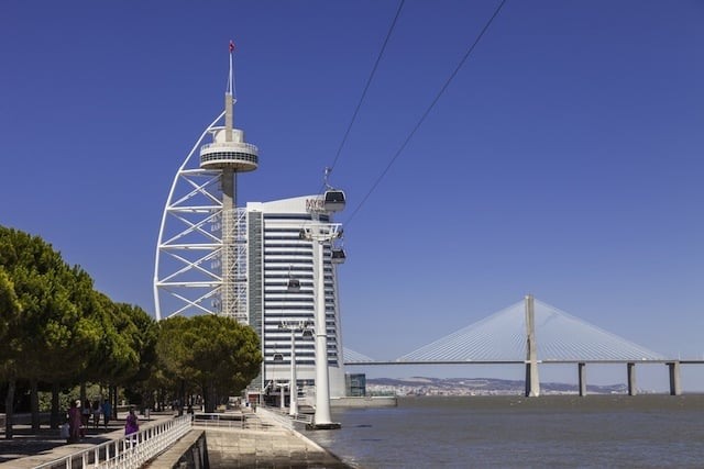 Torre Vasco da Gama em Lisboa