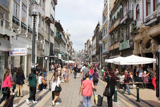 Rua Santa Catarina no Porto