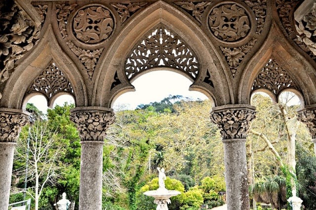 Vista para o parque de Monserrate