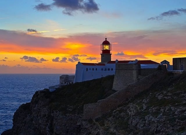 Cabo de São Vicente no Algarve