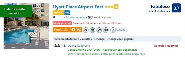 Cancelamento Gratuito de Hotel