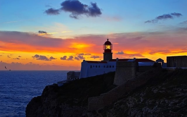 Farol do Cabo São Vicente no Algarve