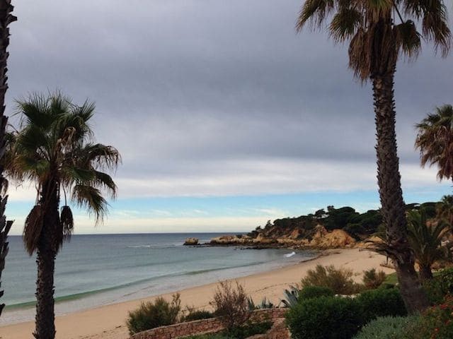 Ilha do Farol no inverno no Algarve