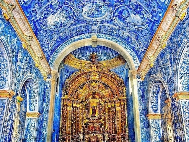 Inteirior Igreja São Lourenço de Almancil