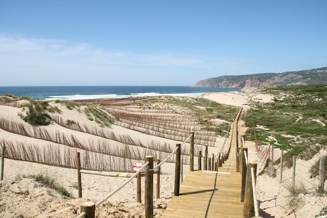 Praia do Guincho em Cascais