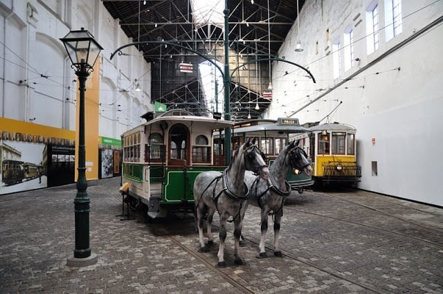 Museu do Carro Elétrico no Porto