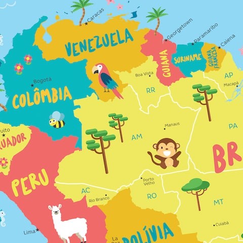 Países América do Sul