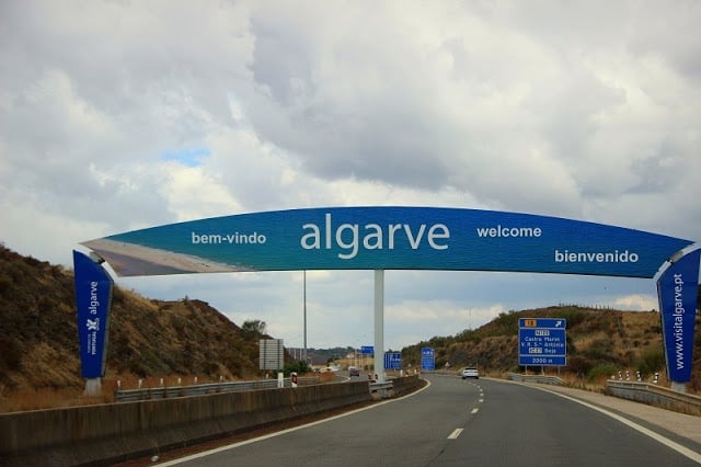 Entrada no algarve