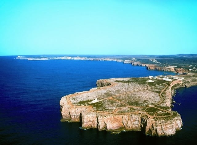 Vila de Sagres no Algarve