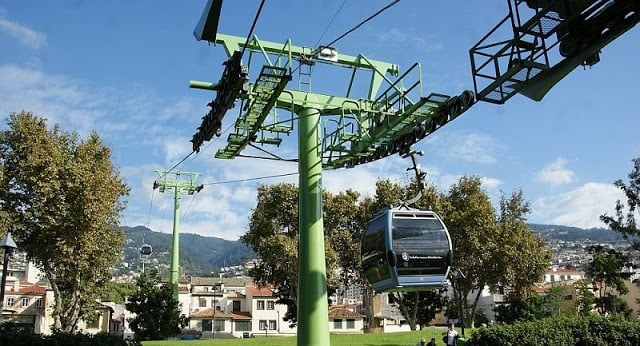 Teleférico - estação