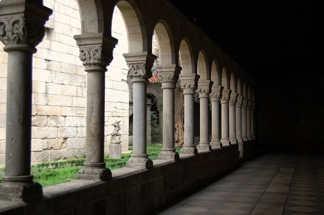 Claustro do Museu Alberto Sampaio em Guimarães