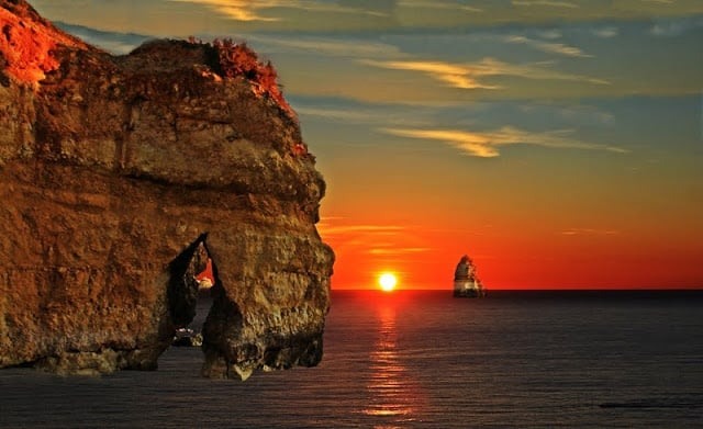 Pôr-do-Sol na Ponta da Piedade