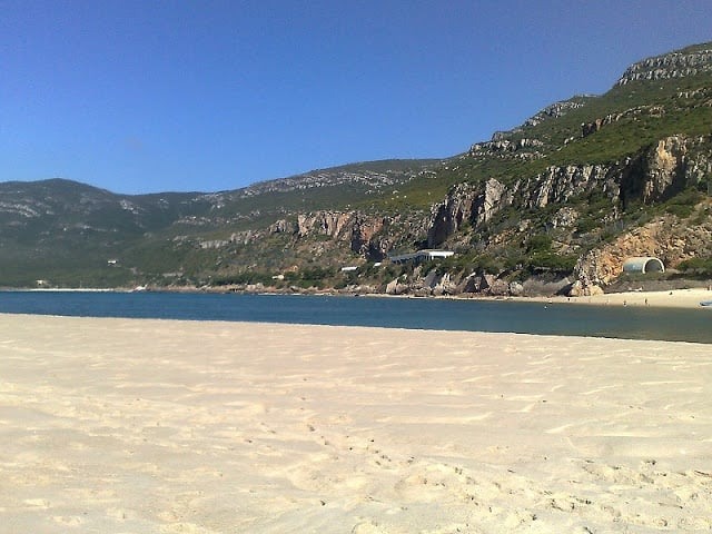 Praia da Figuerinha - areia