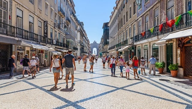 Compras em Lisboa - Rua Augusta