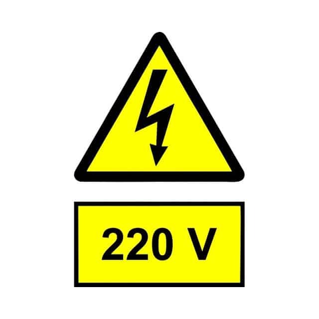 Corrente elétrica de 220 V em Lisboa