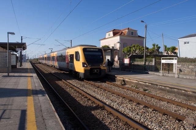 Estação da Praia da Aguda 