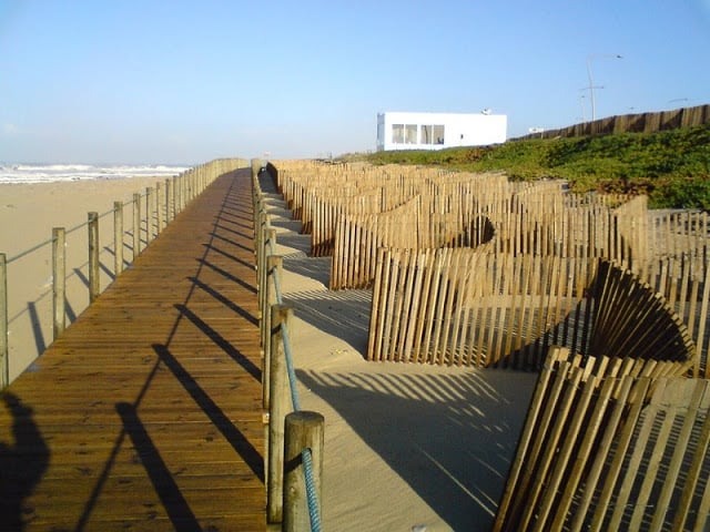 Praia da Aguda no Porto 