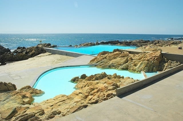 Piscinas das Marés - vista para o mar