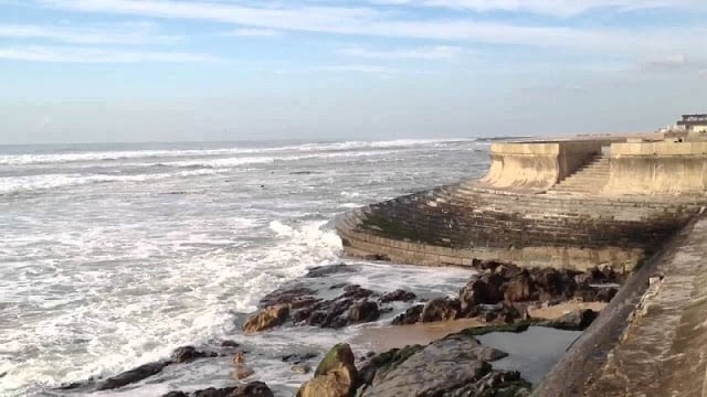 Meia-laranja na Praia da Granja 