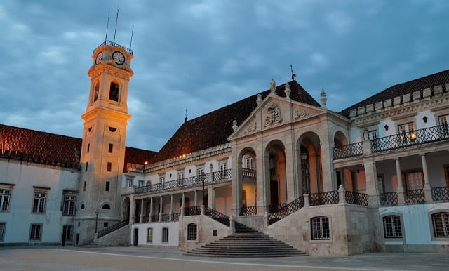 Região da Universidade em Coimbra