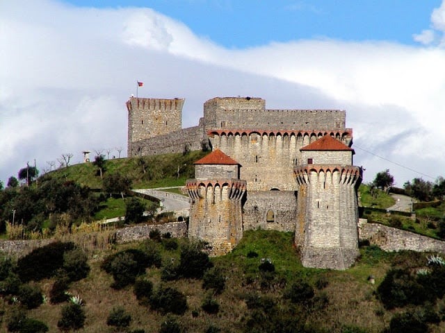 Castelo de Ourém em Portugal