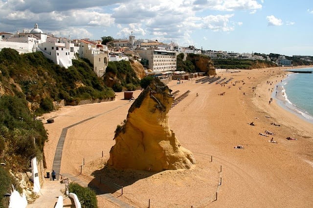 Praia do Túnel em Albufeira