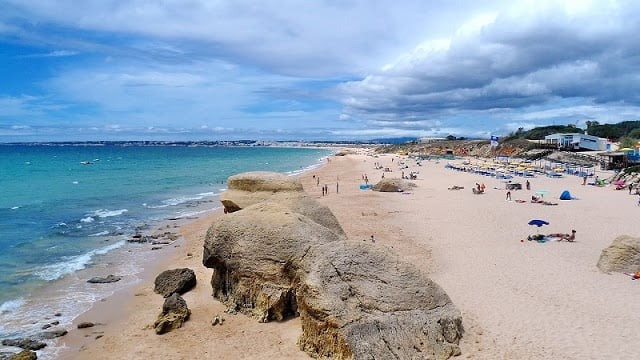 Praia da Galé em Albufeira