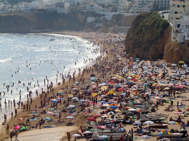 Praia dos Pescadores em Albufeira