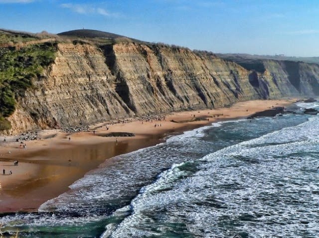 Praia do Magoito em Sintra