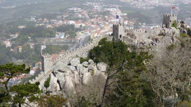 Passeio pelo castelo de Sintra