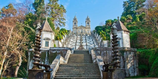 Região do Bom Jesus do Monte em Braga