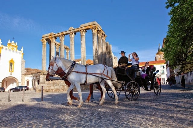 Passeio de charrete em Évora