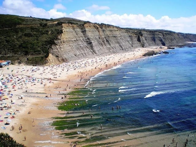 Praia do Magoito em Lisboa