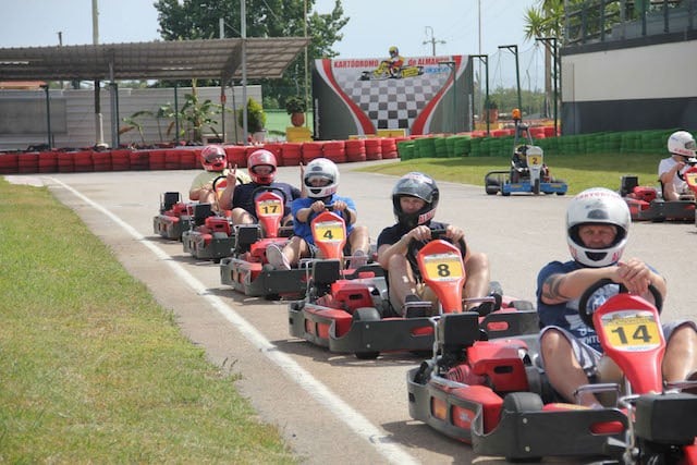 Karting de Almancil no Algarve