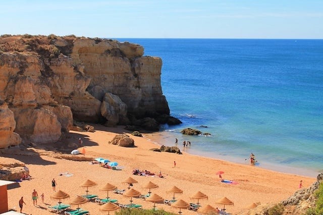 Praia da Coelha em Albufeira