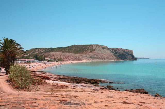 Praia da Luz em Lagos