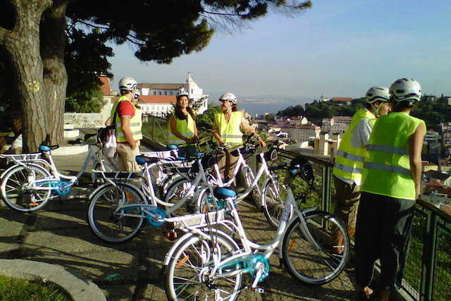 Passeio de bicicleta por Lisboa