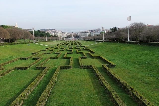 Parque Eduardo VII em Lisboa