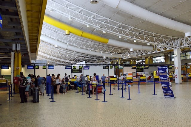 Aeroporto de Faro no Algarve