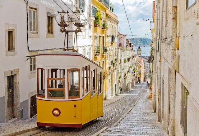 Elevador da Bica em Lisboa