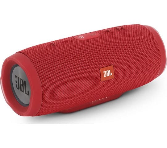 Caixa de Som JBL em vermelho