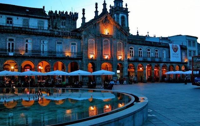 Braga à noite