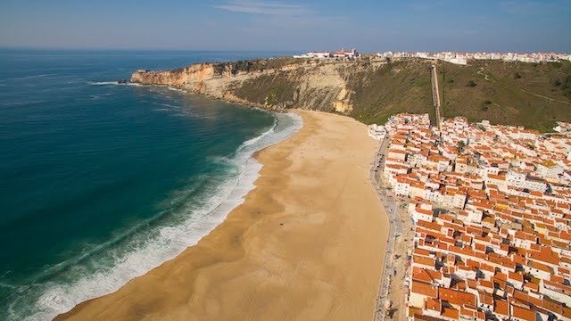 Nazaré em Portugal