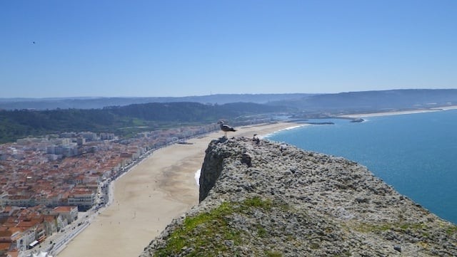 Vista desde o Sítio da Nazaré