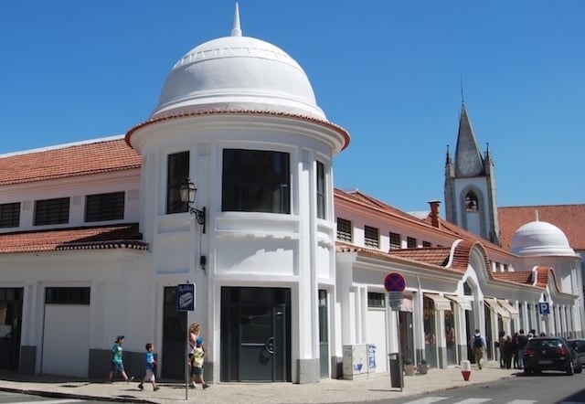 Mercado de Campo de Ourique em Lisboa